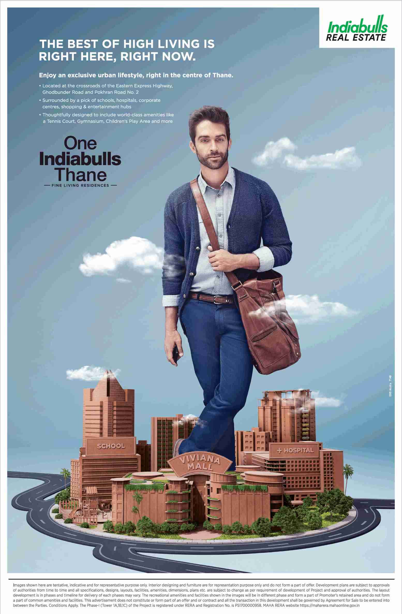 Enjoy an exclusive urban lifestyle right in the centre of Thane at One Indiabulls Thane in Mumbai Update